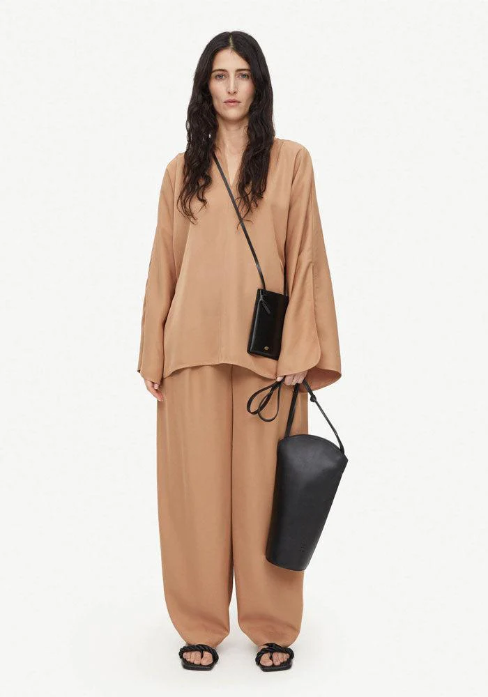 Blouse Calias Tobacco – Image 5