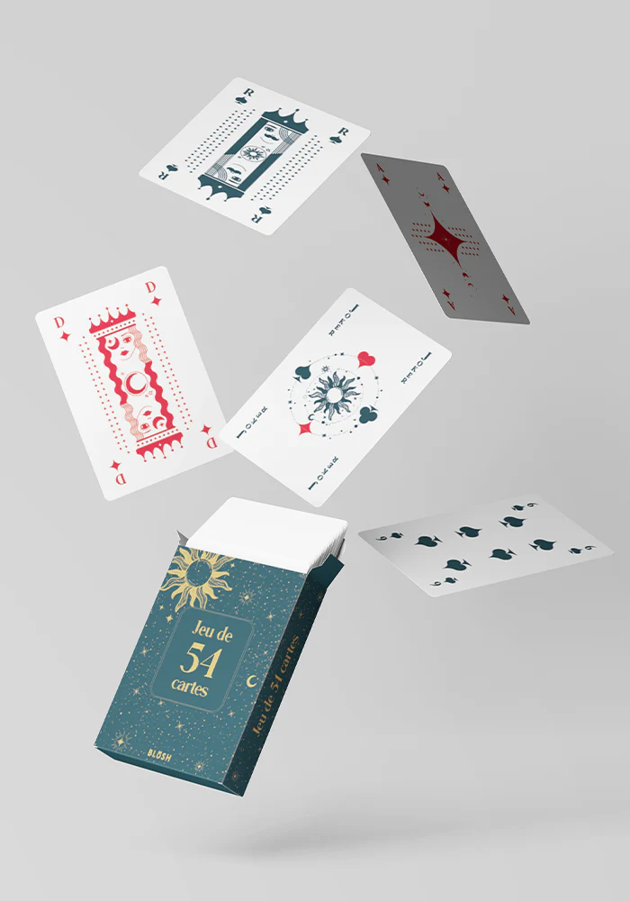 Jeu De 54 Cartes Motifs Cosmiques – Image 2