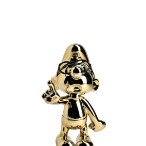 Schtroumpf À Lunettes Chrome Doré