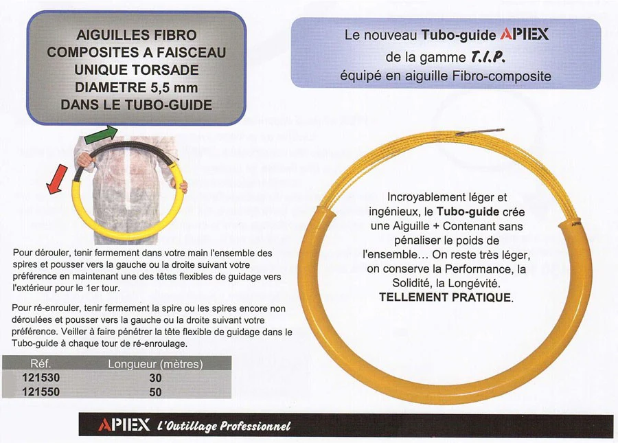 Aiguille fibro polyester 5,2mm dans cerceau – Image 3