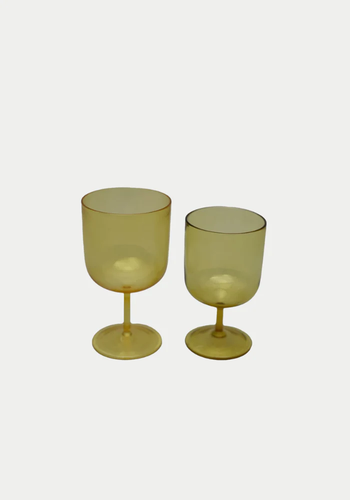Verre À Pied Petit Modèle Ambre – Image 3