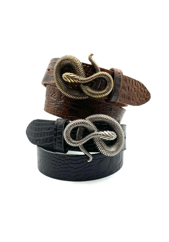 Boucle De Ceinture Serpent Doré – Image 4