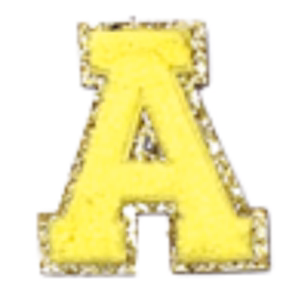 Sticker Columbia Lettre Jaune – Image 7