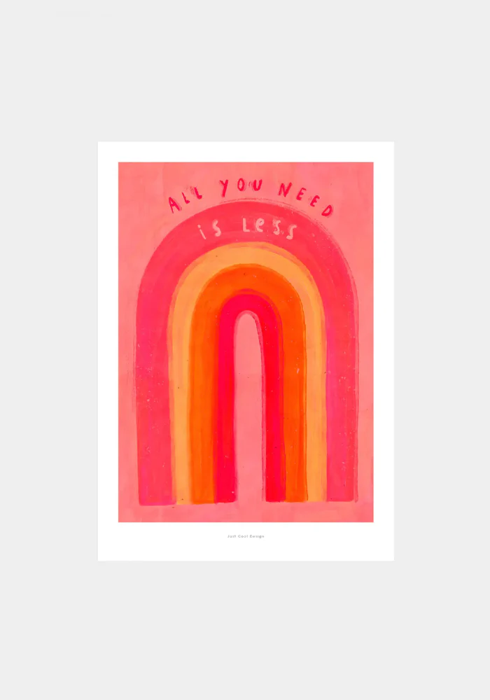 Carte A5 All You Need Is Less – Image 2