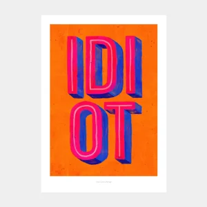 Carte A5 Idiot