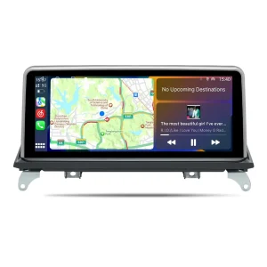 AWESAFE 10.25" Android 13 Autoradio 4G+64G 4G 8-Cœur pour BMW X5 E70 & X6 E71 CIC (2007-2013) - Bluetooth, Android Auto et Carplay sans fil