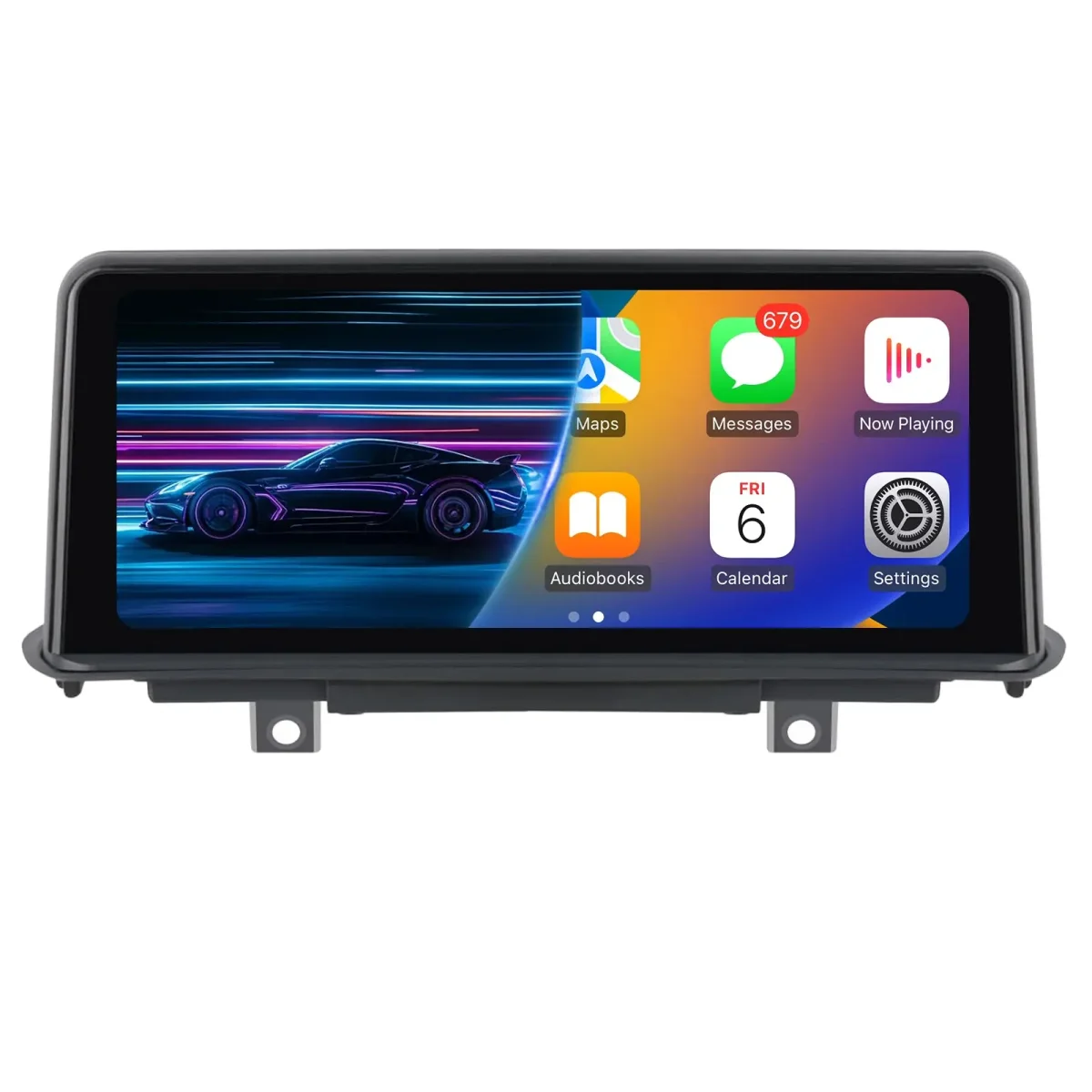 AWESAFE 10.25" Android 13 Autoradio pour Pour BMW X5 X6 Series F15/F16 2014-2016 Système NBT - Bluetooth, Android Auto et Carplay sans fil + Câble USB – Image 2