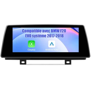 AWESAFE 10,25 Pouces Autoradio Carplay sans Fil Android Auto pour BMW F20 2017-2018 Année avec EVO System,Récepteur Radio multimédia à écran Tactile pour Voiture
