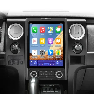 AWESAFE 12.1 Inch Car Radio Stereo for 2013 2014 Ford F-150,4G+64G Qualcomm Chip Headunit with Built-in GPS Bluetooth Wireless Carplay & Android Auto