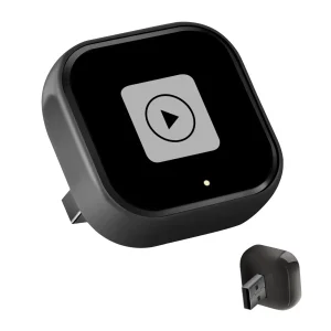 AWESAFE 2-in-1 Wireless CarPlay Adapter Support Apple CarPlay & Android Auto, Mini Bluetooth USB A & USB C Dongle Convert Wired to Wireless Compatible with iPhone & Android