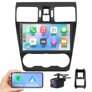 AWESAFE 4G+64G Android 13 Car Radio Stereo Subaru Forester WRX Impreza 2013 2014 2015 Suitable for Harman Kardon Systems 9" Touchscreen Head Unit with Carplay/Android Auto Bluetooth