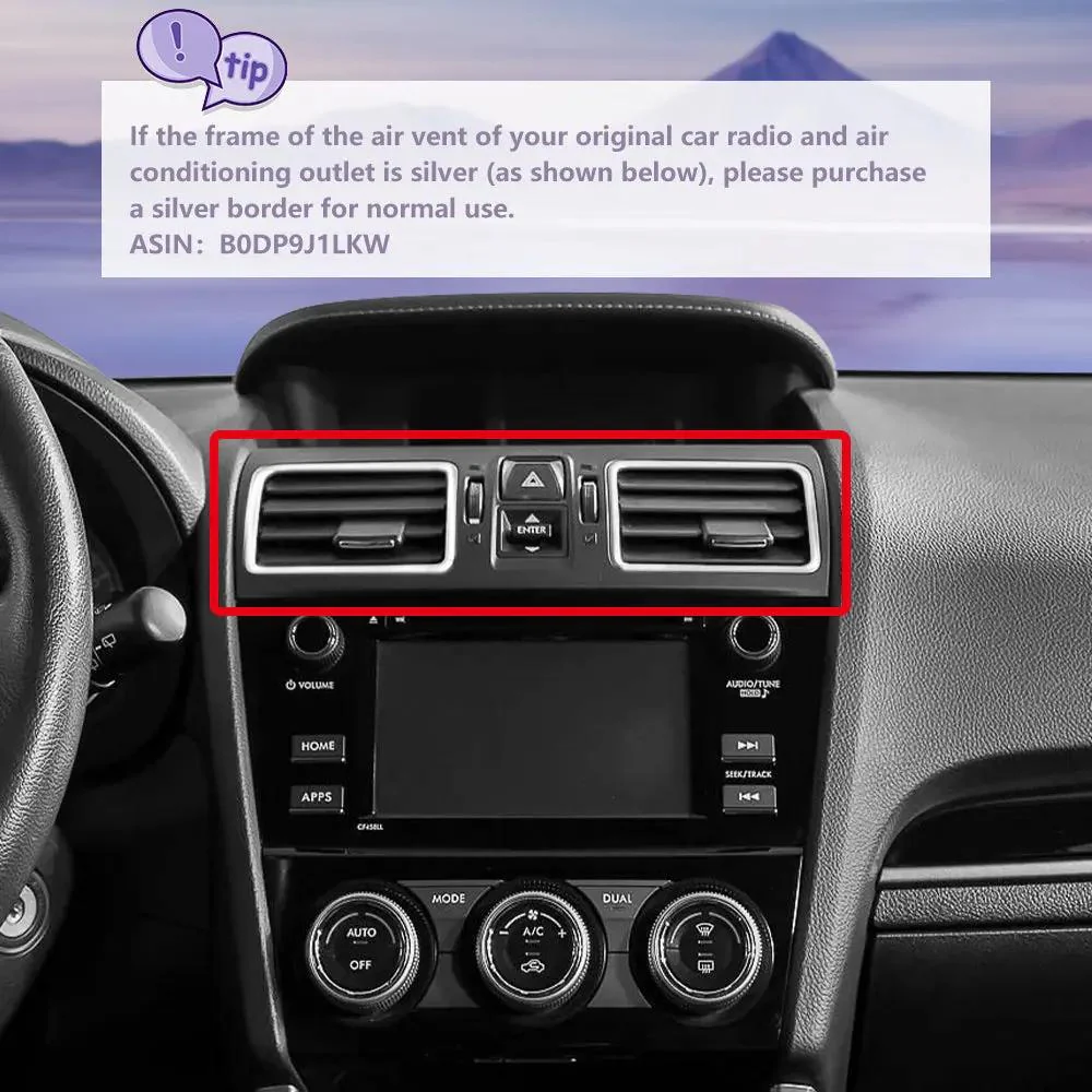 AWESAFE 4G+64G Android 13 Car Radio Stereo Subaru Forester WRX Impreza 2013 2014 2015 Suitable for Harman Kardon Systems 9" Touchscreen Head Unit with Carplay/Android Auto Bluetooth – Image 4