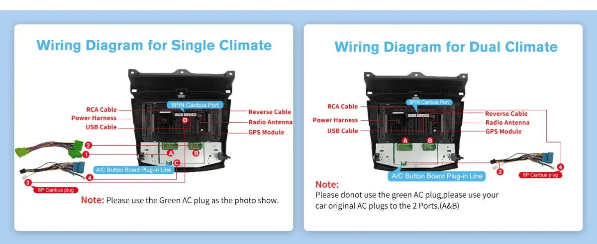 AWESAFE 4G+64G 8-core Car Stereo for Honda Accord 2003-2007, Touchscreen Car Radio with WiFi, GPS Navigation, and Bluetooth – Image 9