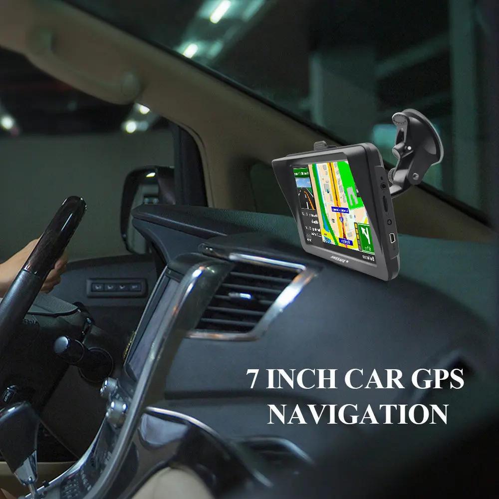 AWESAFE 7-Inch GPS Navigator with Sun Visor, Bluetooth, and Lifetime Map Updates for Europe – Image 5