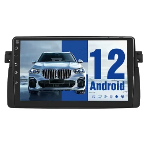 AWESAFE Android 12 Car Radio Stereo for BMW E46 Rover75 MGZT, Carplay/Android Auto 9 inch with DSP BT GPS FM
