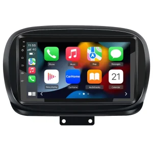 AWESAFE 9 Pollici Autoradio Android 13 per Fiat 500X (2014-2020),2G+32GB Car Radio con CarPlay&Android Auto, Bluetooth, Comandi al volante, Schermo diviso, GPS Navigazione