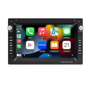 AWESAFE Android 13 [2GB+32GB] Radio Coche con Pantalla Táctil 7 Pulgadas para VW Passat B5 Golf Polo MK4 T5 Ibiza 6L, Etc, Autoradio para Volkswagen con Bluetooth/WiFi/GPS/Carplay y Android Auto