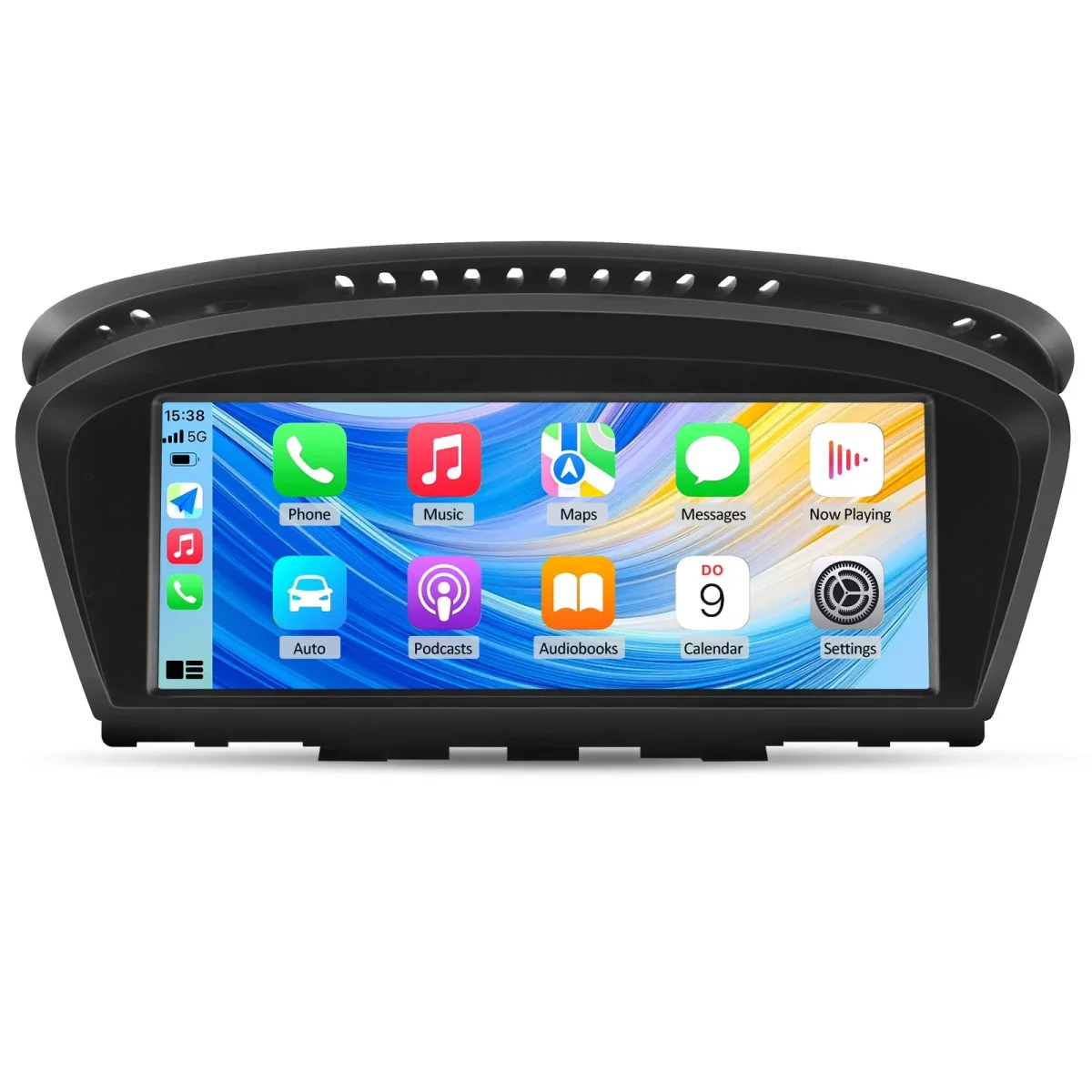 AWESAFE 2G+8G Autoradio Stéréo 8,8 pouces écran tactile avec Bluetooth, GPS, CarPlay et Android Auto pour BMW E60/E90 système CCC (2003-2008)