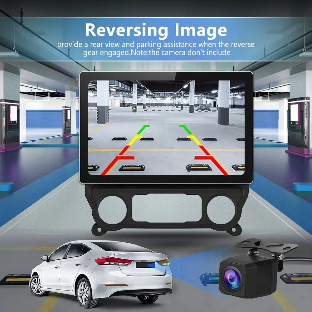 AWESAFE 13.1 inches Android 13 Car Radio Stereo for Chevy Silverado 2014-2018 & GMC Sierra 2014-2018 with Built-in Wireless CarPlay & Android Auto – Image 7