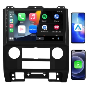 AWESAFE Android 13 2GB+32GB Car Radio Stereo for Ford Escape 2007-2012 with Touchscreen Bluetooth SWC DSP FM,Built-in Wireless CarPlay & Android Auto