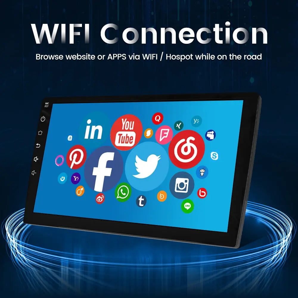 AWESAFE 2+64G Android 13 Car Radio Stereo for Hyundai Sonata 2011-2015 with Built-in Wireless Apple CarPlay & Android Auto – Image 5