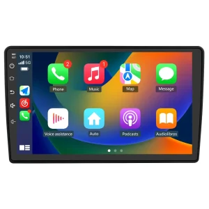 AWESAFE Android 13 10'' Car Radio Stereo for Jeep Wrangler JK Compass Grand Cherokee Dodge Ram with Built in Wireless Carplay & Andriod Auto Bluetooth