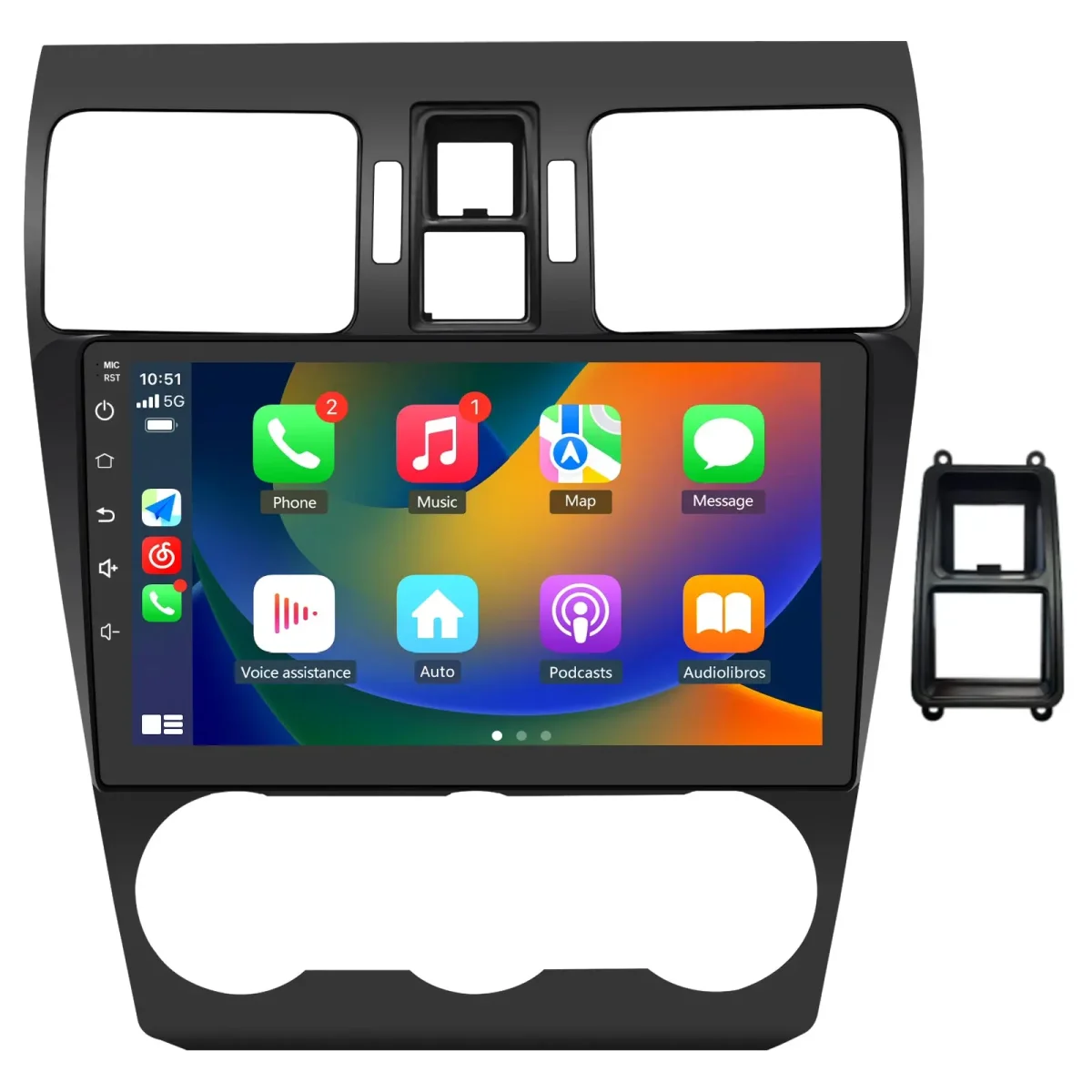 AWESAFE (2G+32/64G) Car Stereo Radio for Subaru Forester WRX Impreza 2013-2015,9 Inch Android 13 Head Unit with Wireless Apple CarPlay & Android Auto,BT,SWC