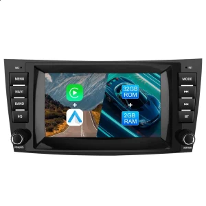 AWESAFE Autoradio Android 13 für Mercedes Benz E Klasse W211 CLS W219, 2G+32G,8 Zoll Touchscreen, mit Navigation Carplay Android Auto Bluetooth MirrorLink WiFi