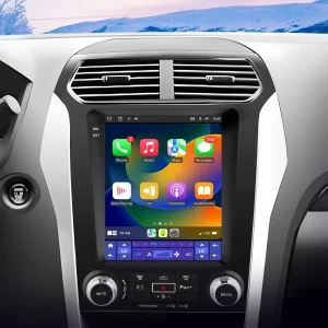 AWESAFE Car Stereo for Ford Explorer 2011-2019,9.7 inch Touchscreen 2G+32G Radio with Wireless CarPlay & Android,GPS,SWC,DSP,WIFI,4G