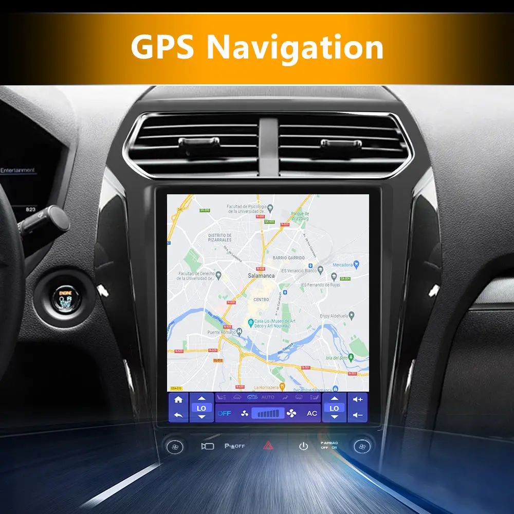 AWESAFE Car Radio Stereo for Ford Explorer 2011-2019,9.7 inch Touchscreen 4G+64G Radio with Wireless CarPlay & Android,GPS,SWC,DSP,WIFI,4G – Image 5