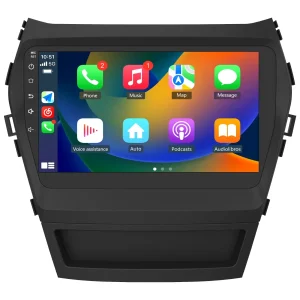 AWESAFE Car Radio Stereo for Hyundai Santa Fe 2013-2017,With Wireless Carplay & Android Auto