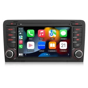 AWESAFE Autoradio für Audi A3 8P S3 RS3 2003-2012, Android 13 System, 7 Zoll Touchscreen, 2G+32G, Unterstützt Navigation Carplay Android Auto Bluetooth WiFi