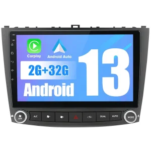 AWESAFE Car Stereo For Lexus IS250 IS300 IS200 IS220 IS350 2005-2012,Android 13 10'' Touchscreen Bluetooth Car Radio with Wireless Carplay & Android Auto