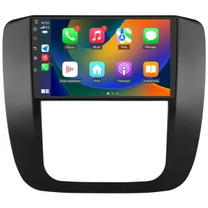 AWESAFE for GMC Yukon Chevrolet Chevy Tahoe Suburban 2007-2013 Car Stereo Radio Android 13 with Wireless Apple CarPlay Android Auto,GPS,Bluetooth