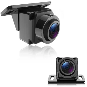 AWESAFE Front Blind Spot Camera for Ford F150 Escape Edge Explorer Focus Escape Lincoln, CVBS HD 145° Wide View Vehicle Front Bumper Cam with Radar Detection Gear Shift/High Beam Activated Parking Assistance,IP 69K