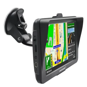 AWESAFE GPS Navigationsgerät für Auto 7 Zoll Touchscreen mit FM 2025 Europa Karte lebenslange kostenlose Updates für PKW LKW