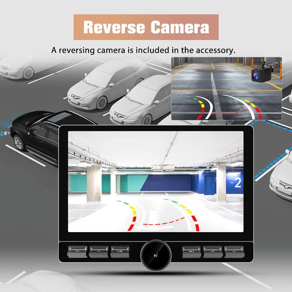 AWESAFE (4G+64G)Car Stereo for jeep Wrangler 2007-2018 & Dodge Ram 2009-2012,10.6 inch Qualcomm 8-Core Android 13 Touchscreen Radio with Key and Knob,Carpaly & Android Auto,DSP,Dual Bluetooth – Image 7