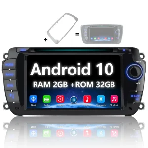 AWESAFE [Android 10.0 2GB+32GB] Radio Coche para Seat Ibiza 2009-2013, Autoradio de 7 Pulgadas con Pantalla Táctil 2 DIN de Seat Ibiza