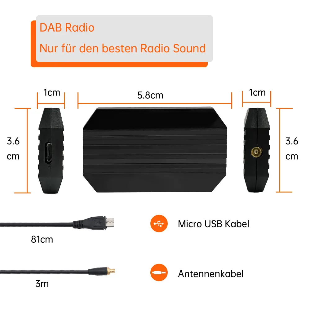 Adattatore DAB+ specifico per la radio Android AWESAFE – Image 5