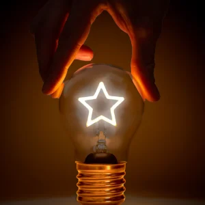 Ampoule Sans Fil Étoile