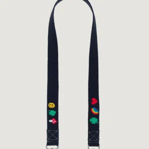 Anse De Sac Brodée Emojis Noir