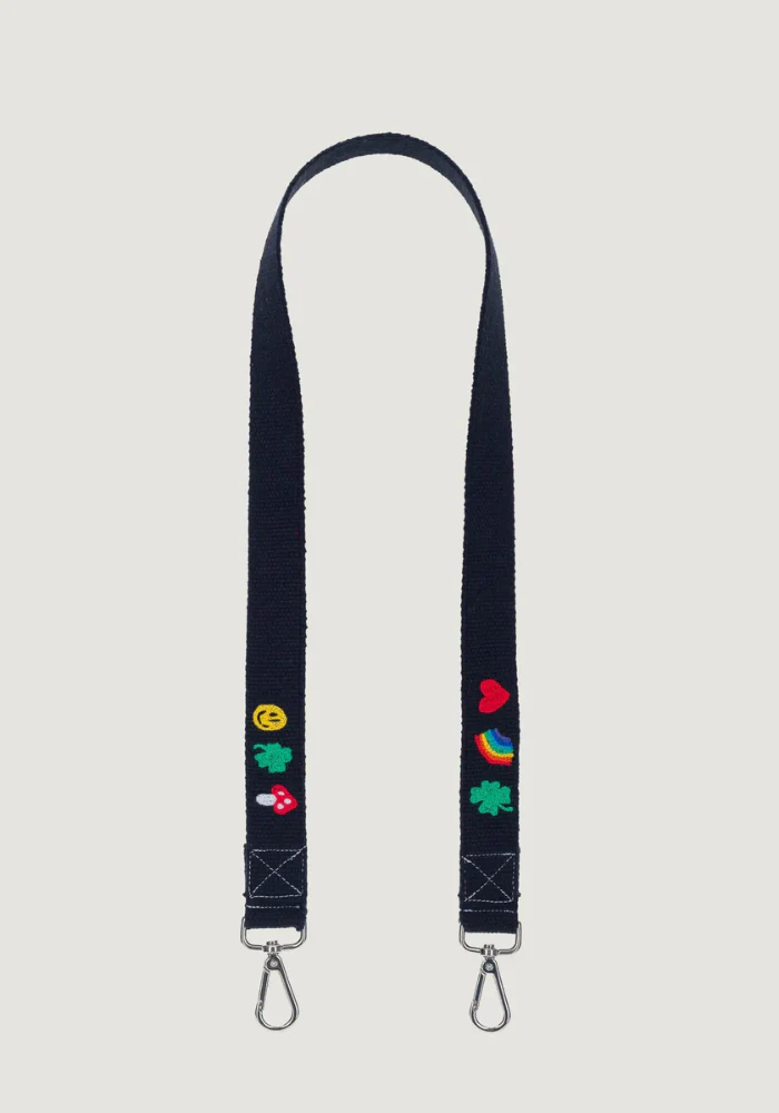 Anse De Sac Brodée Emojis Noir – Image 2