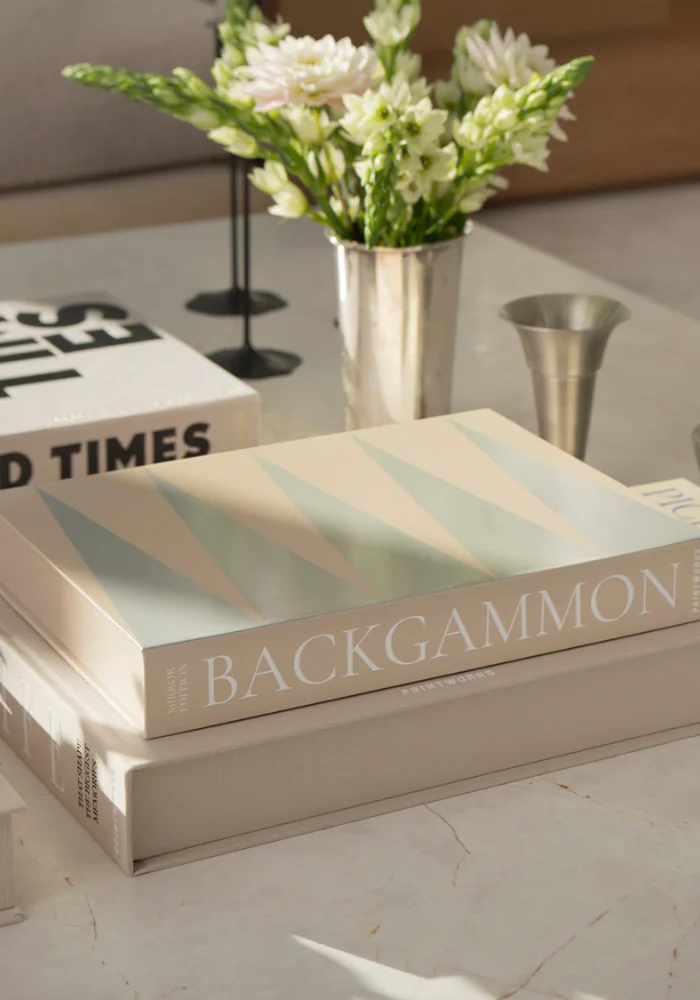 Art Of Backgammon Mirror Beige – Image 4