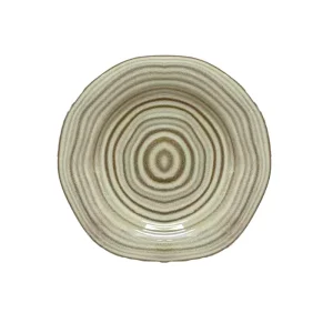 Assiette Dessert Sapa Blanc Cassé