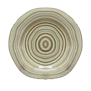 Assiette Sapa Blanc Cassé