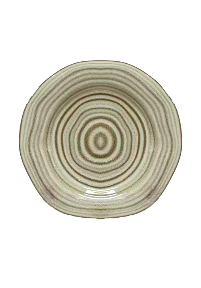 Assiette Sapa Blanc Cassé