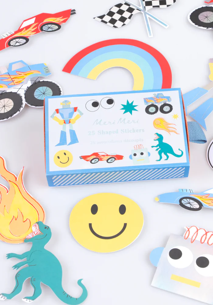 Assortiment De 25 Stickers Jouet