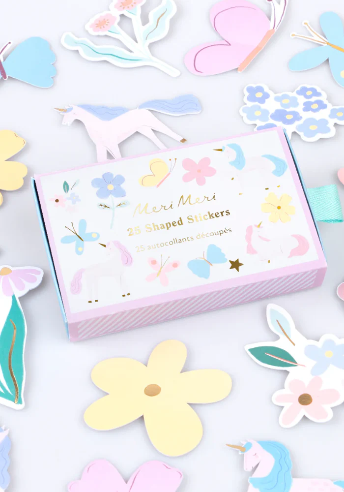 Assortiment De 25 Stickers Licorne