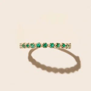 Bague Ava N°2 Émeraude