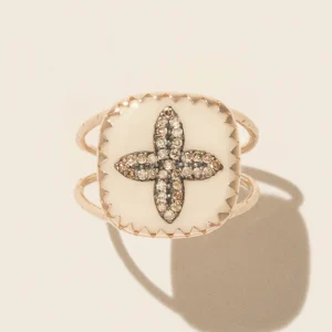 Bague Bowie N°2 Blanc Diamant